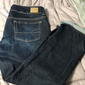 American eagle capri jeans